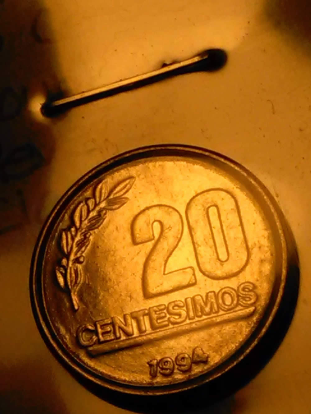 1994-Uruguay-20-Centesimos-Class-Two-Doubled-Die-Reverse